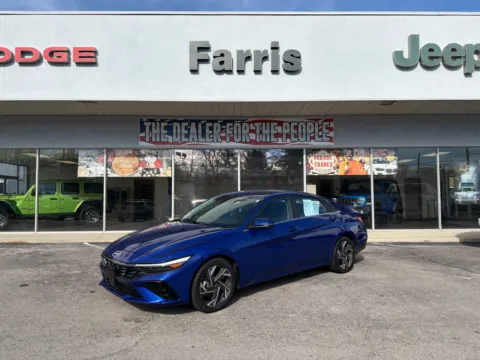 Blue 2024 Hyundai Elantra Limited for sale in Morristown, TN