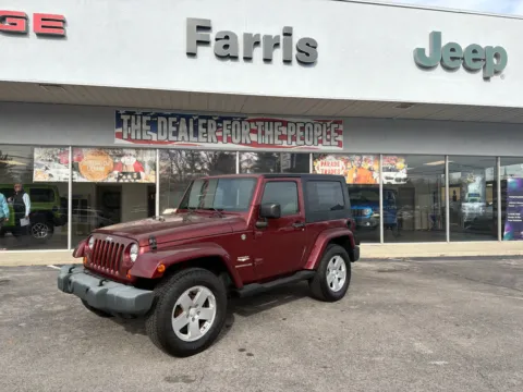 Red 2007 Jeep Wrangler Sahara for sale in Morristown, TN