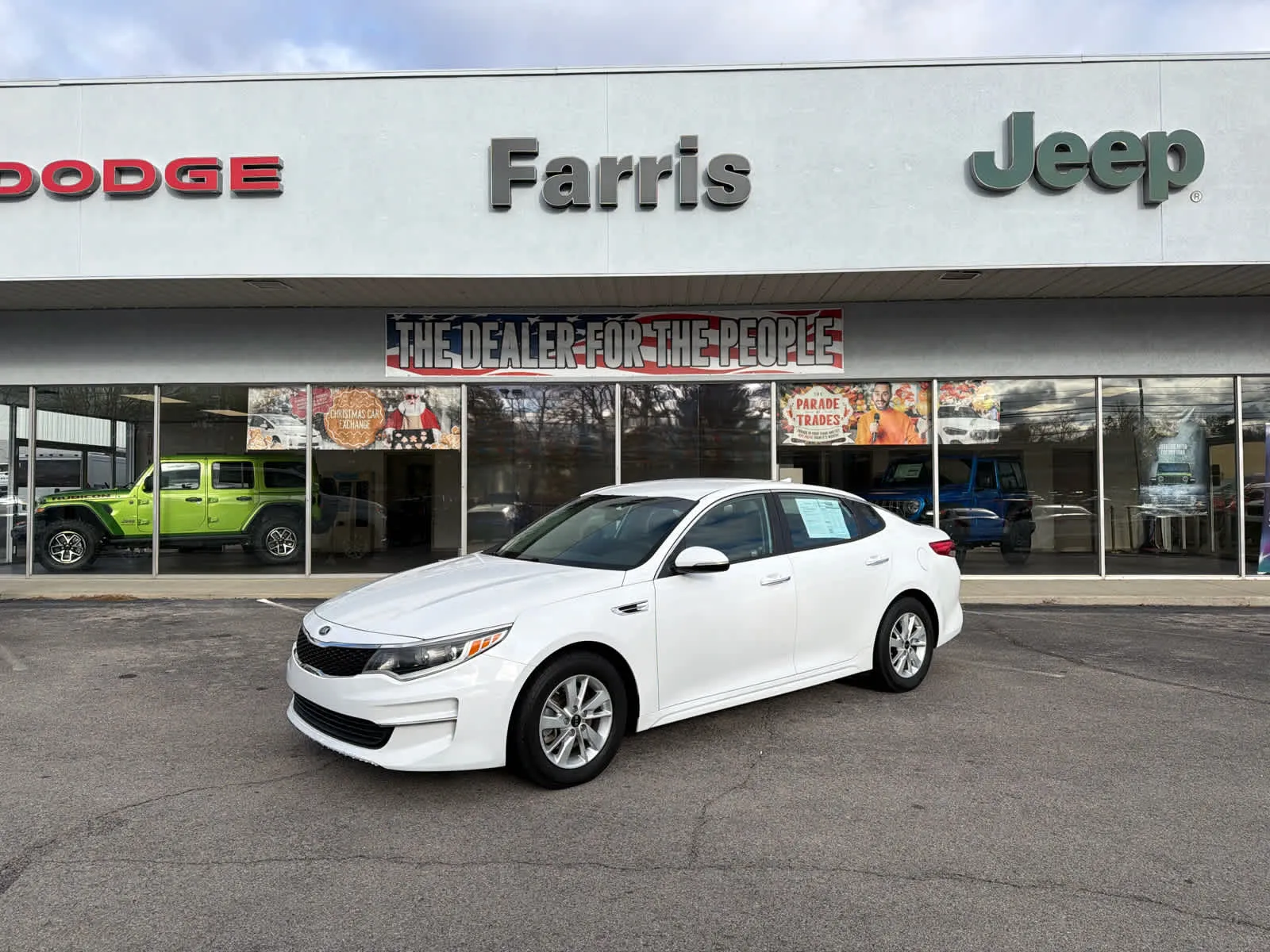 White 2018 Kia Optima LX for sale in Morristown, TN