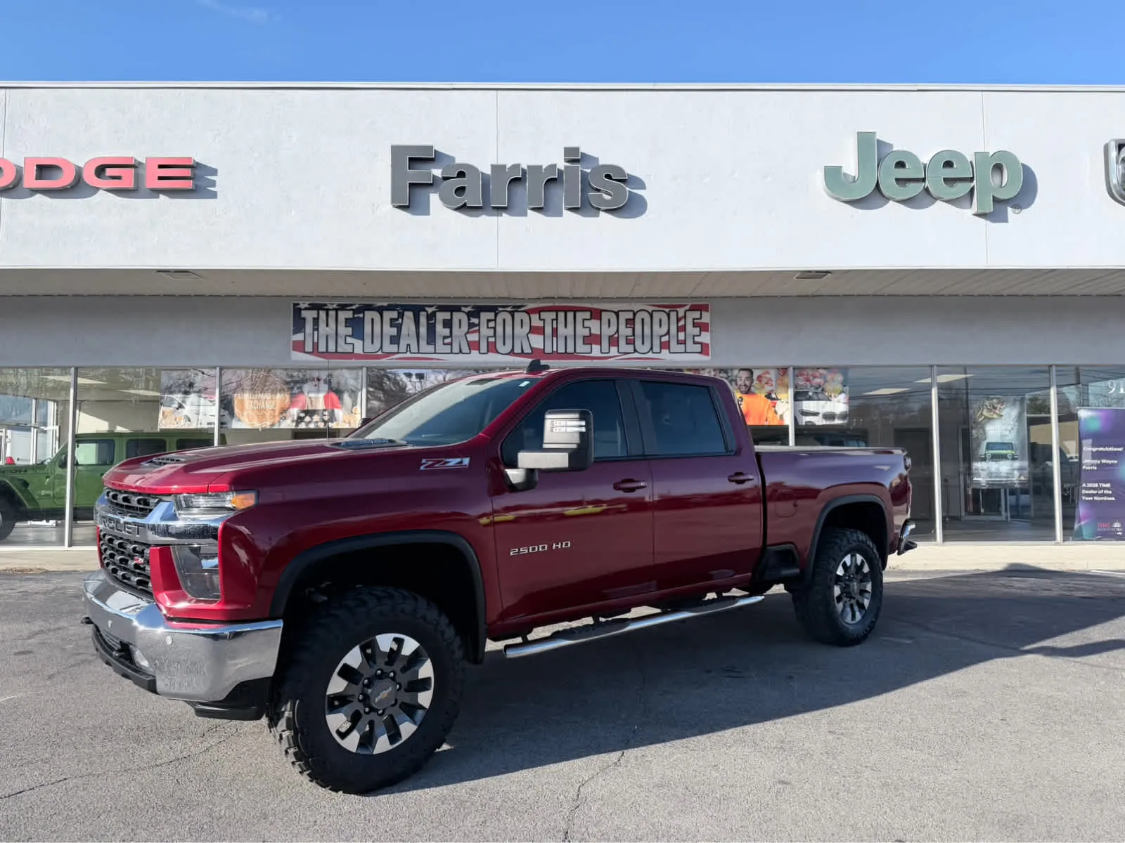 Red 2021 Chevrolet Silverado 2500HD LT for sale in Morristown, TN