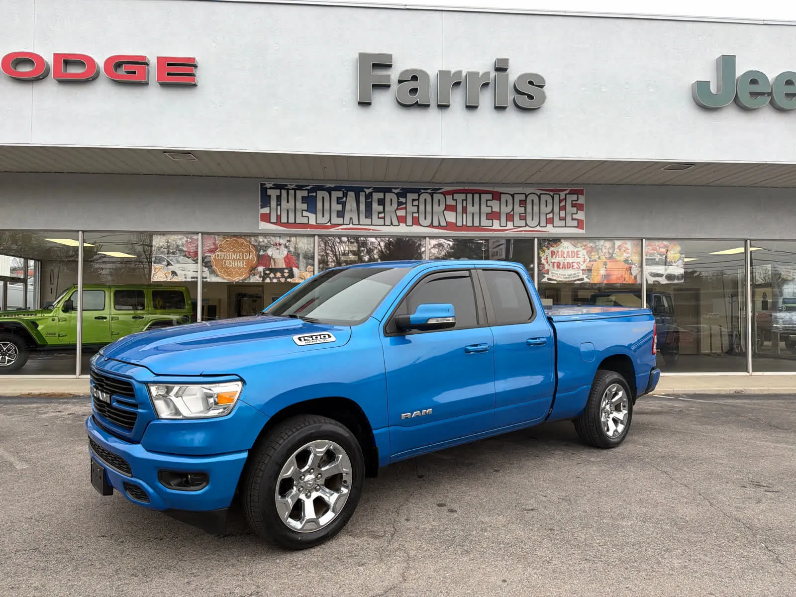 Blue 2021 Ram 1500 Big Horn for sale in Morristown, TN