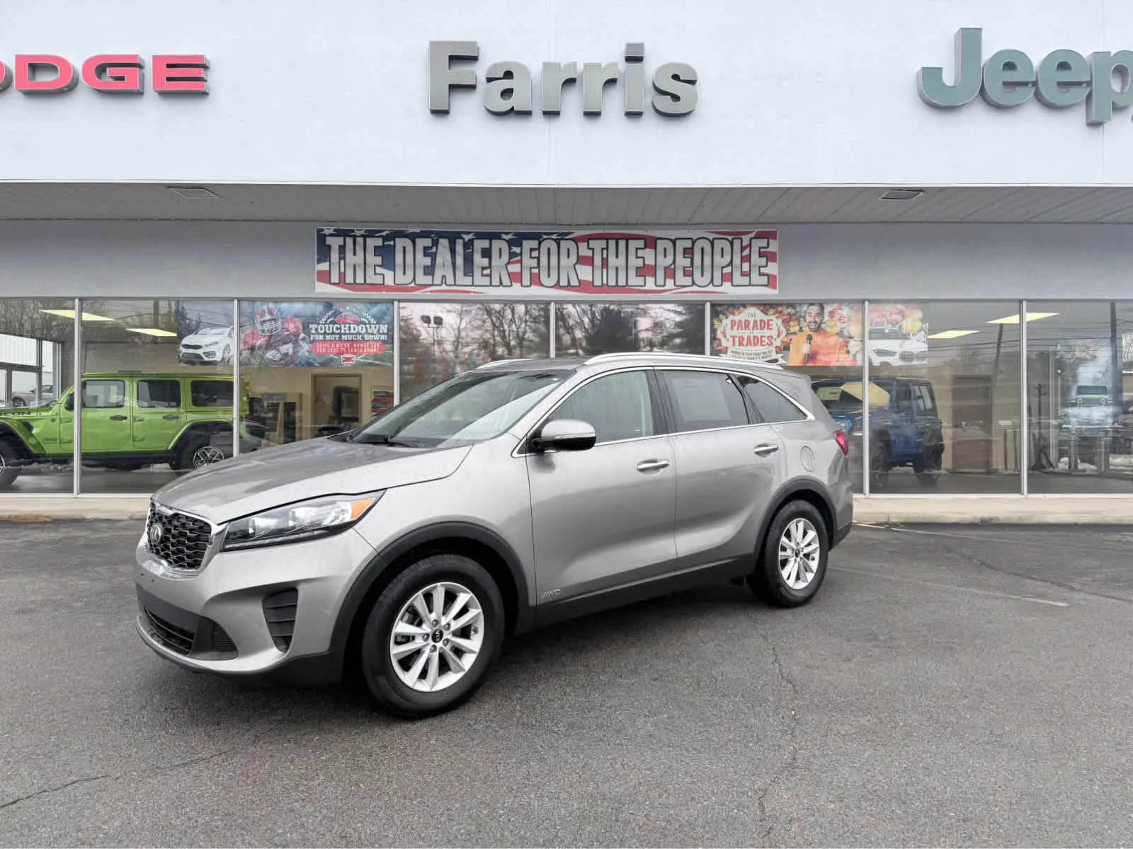Silver 2019 Kia Sorento LX V6 for sale in Morristown, TN