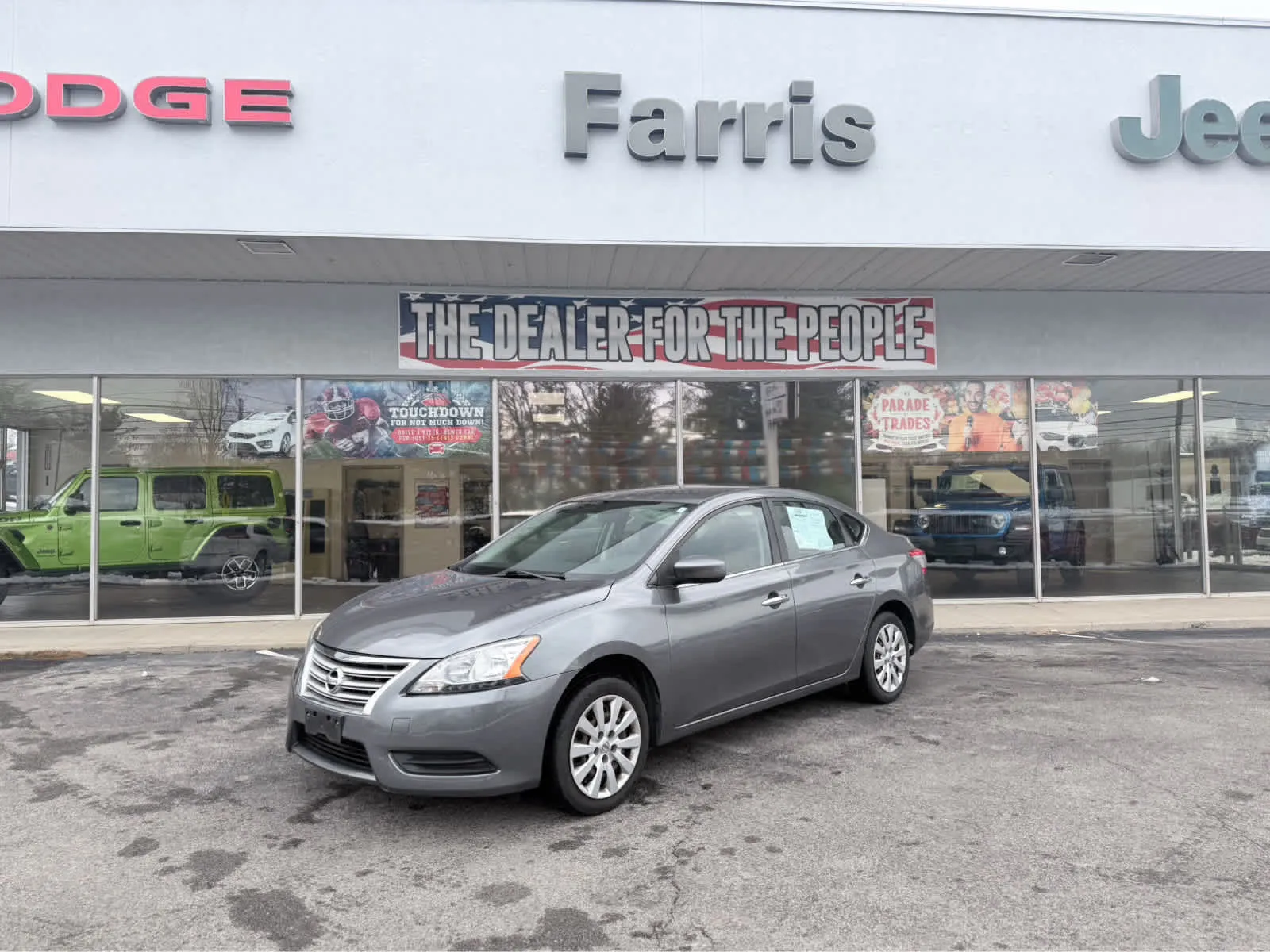 Gray 2015 Nissan Sentra S for sale in Morristown, TN