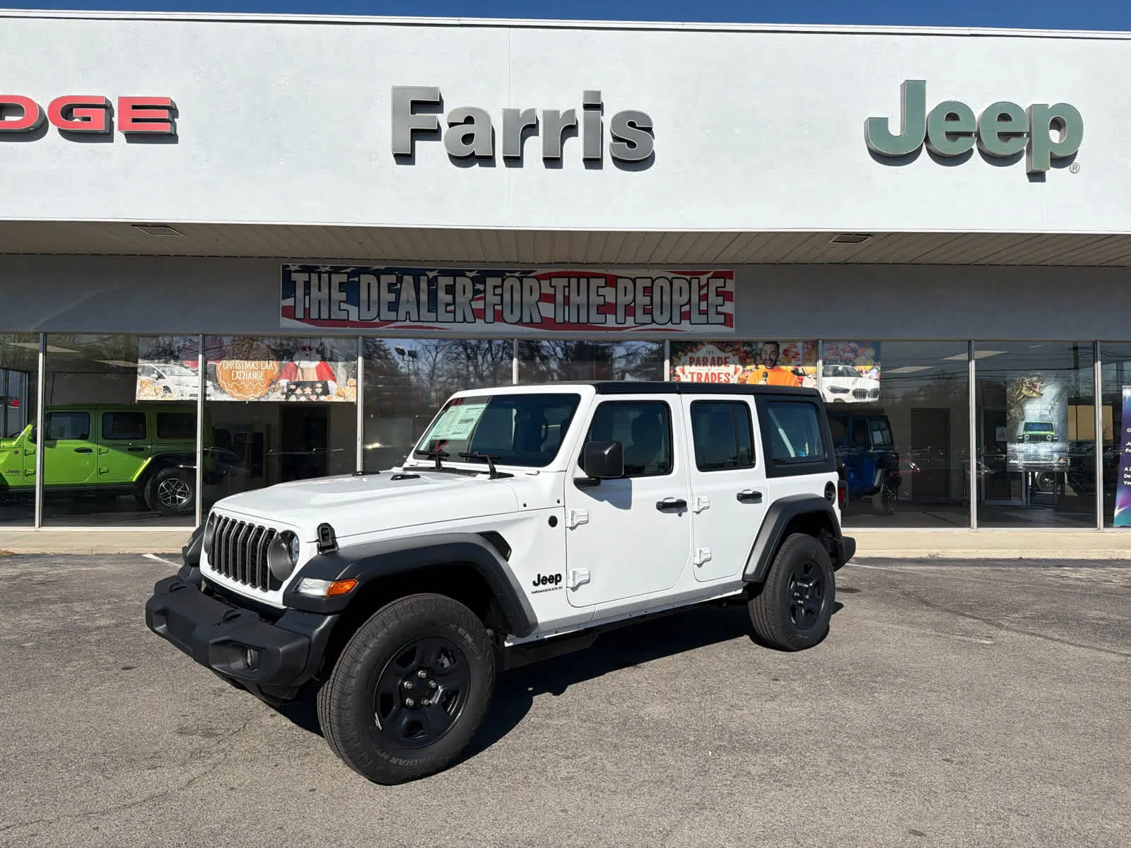 White 2026 Jeep Wrangler Sport for sale in Morristown, TN