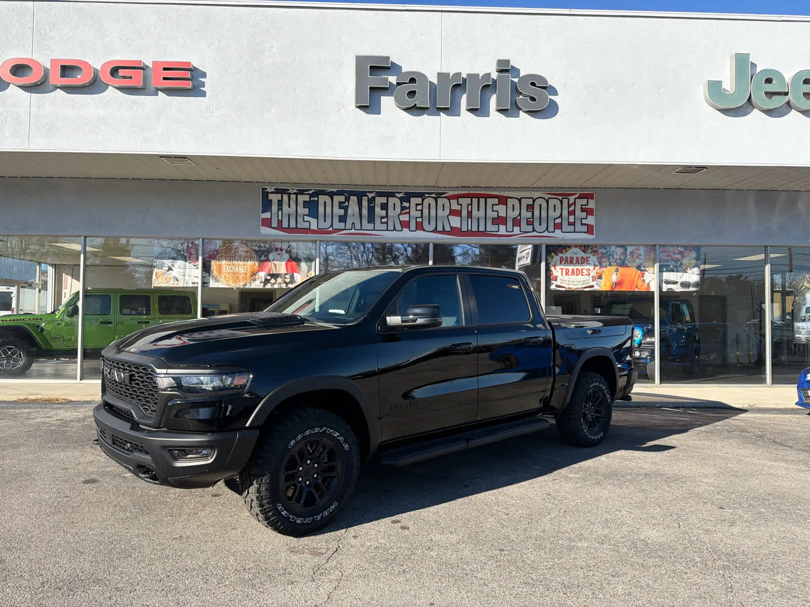 Black 2026 Ram 1500 Rebel for sale in Morristown, TN