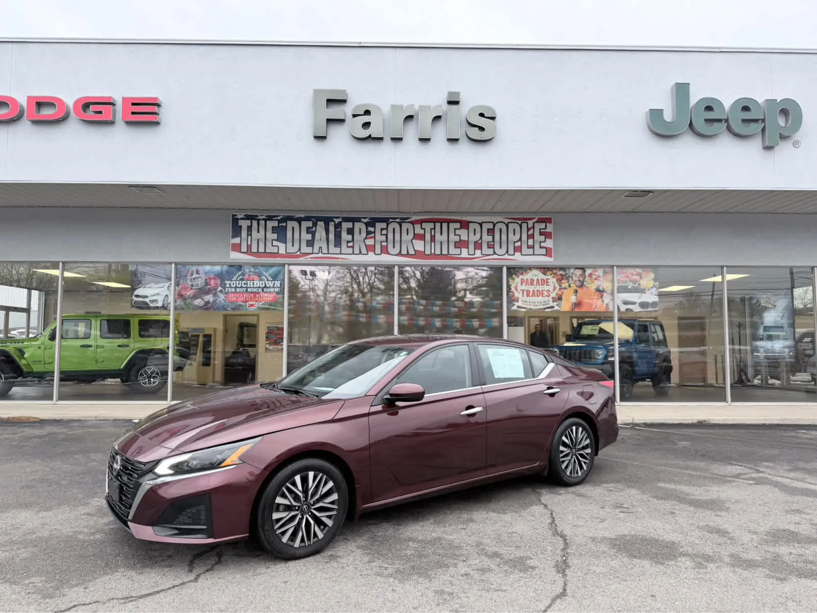 Red 2024 Nissan Altima 2.5 SV for sale in Morristown, TN