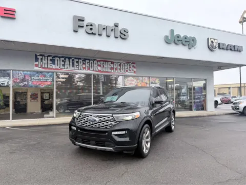 Photos of 2020 Ford Explorer Platinum for sale in Morristown, TN at Farris Jeep - Morristown