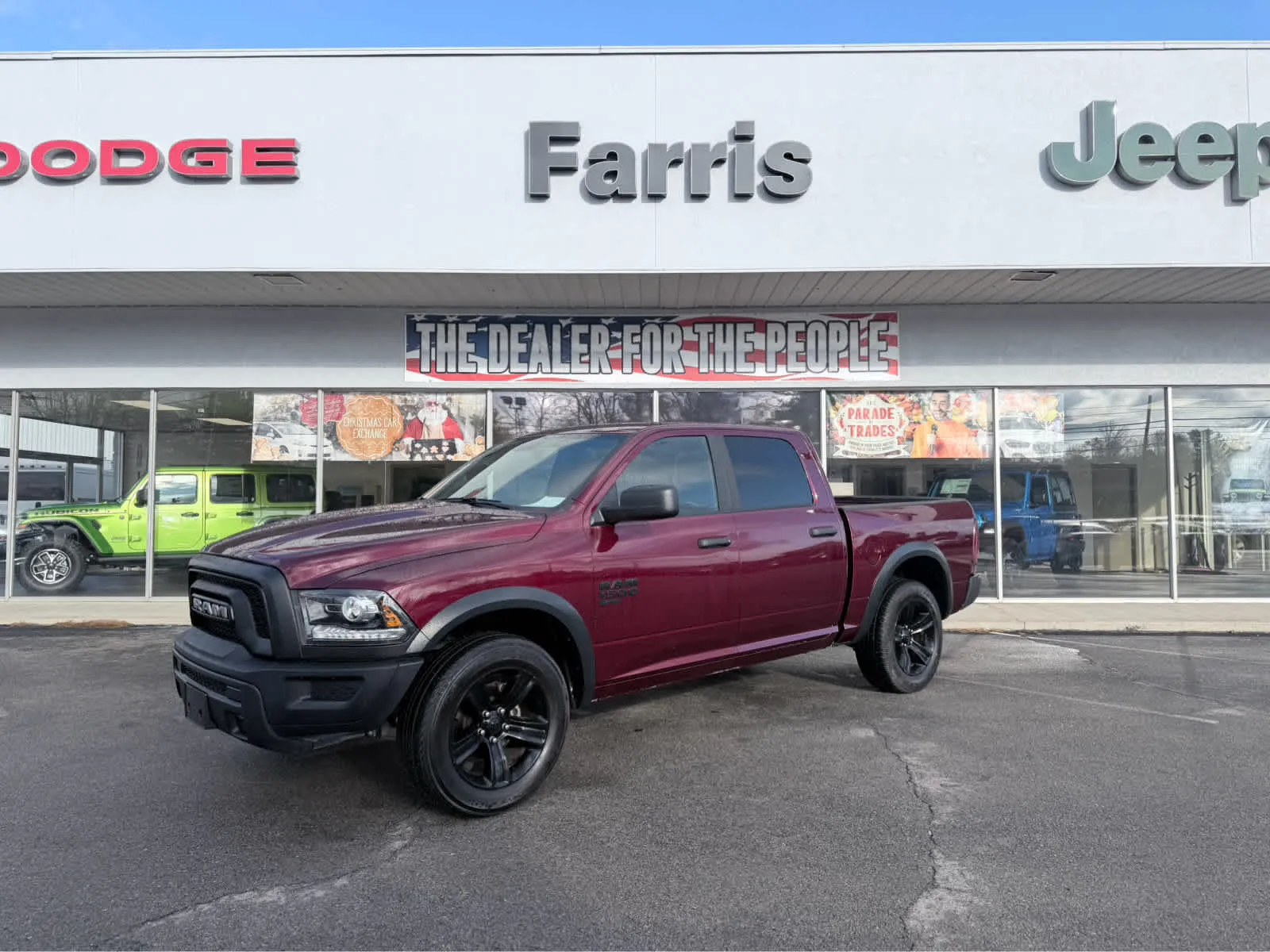 Red 2024 Ram 1500 Classic Warlock for sale in Morristown, TN
