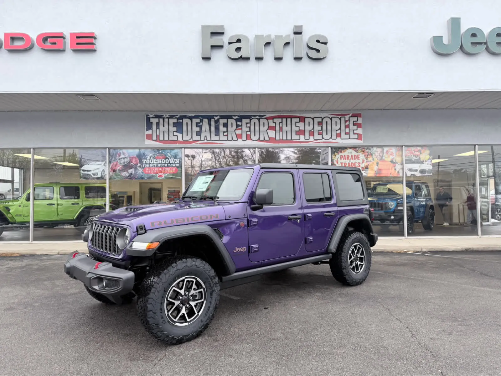 Purple 2026 Jeep Wrangler Rubicon for sale in Morristown, TN