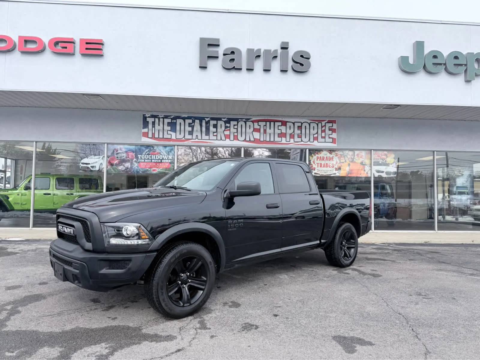 Black 2024 Ram 1500 Classic Warlock for sale in Morristown, TN