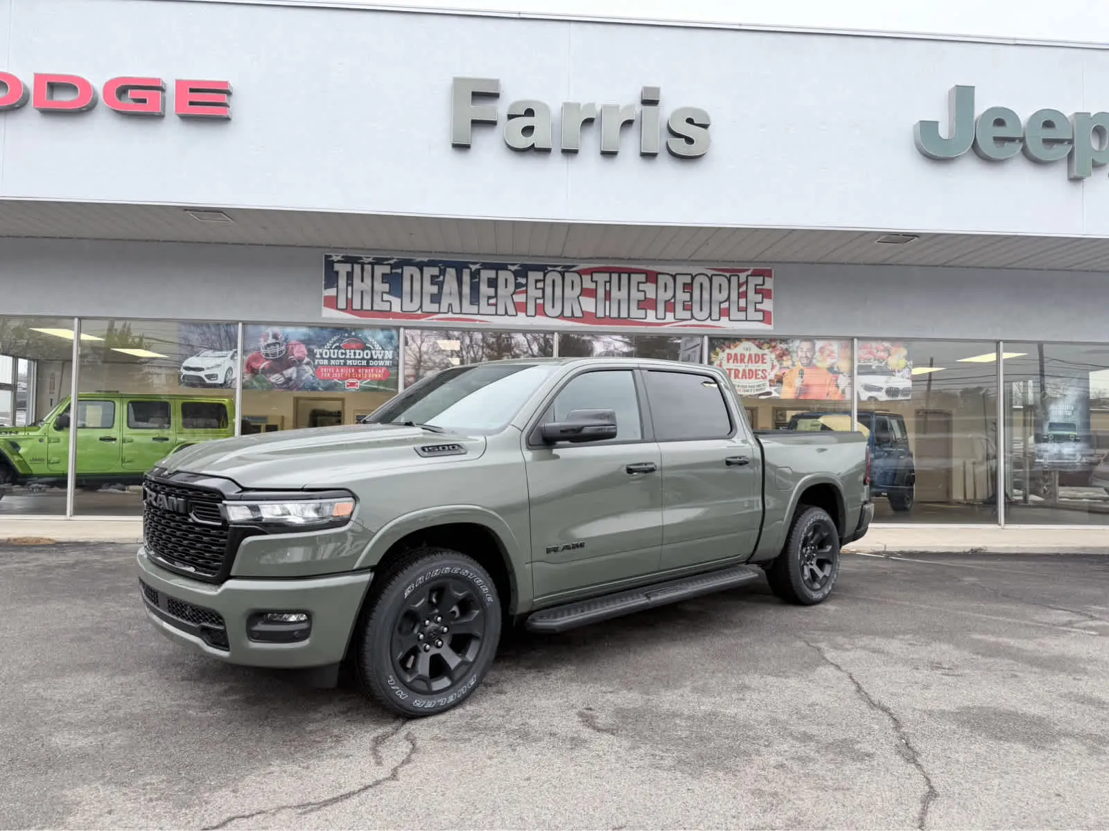 Green 2026 Ram 1500 Big Horn for sale in Morristown, TN
