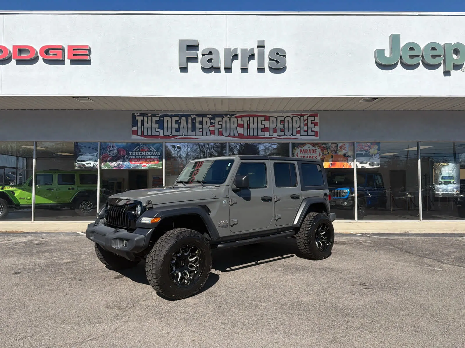 Gray 2021 Jeep Wrangler Unlimited Sport S for sale in Morristown, TN