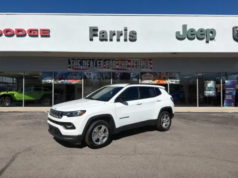 White 2024 Jeep Compass Latitude for sale in Morristown, TN