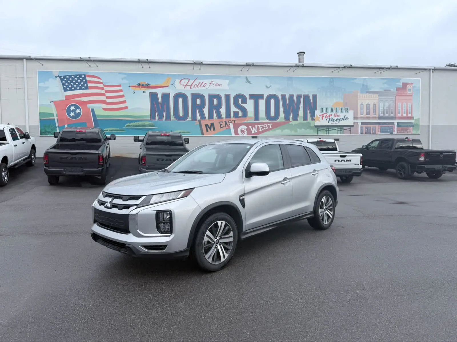 Silver 2024 Mitsubishi Outlander Sport ES for sale in Morristown, TN