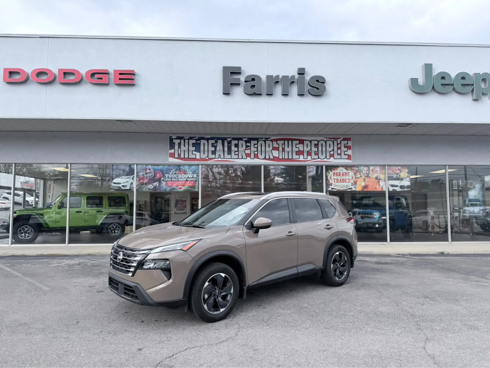 Beige 2024 Nissan Rogue SV for sale in Morristown, TN