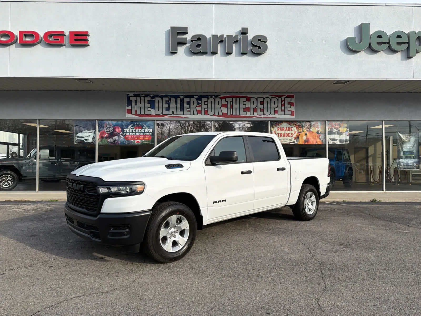 White 2026 Ram 1500 Tradesman for sale in Morristown, TN