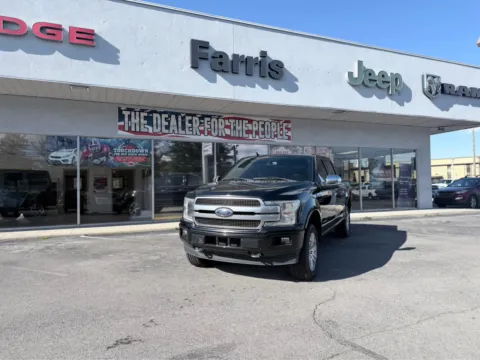 Photos of 2018 Ford F-150 Platinum for sale in Morristown, TN at Farris Jeep - Morristown