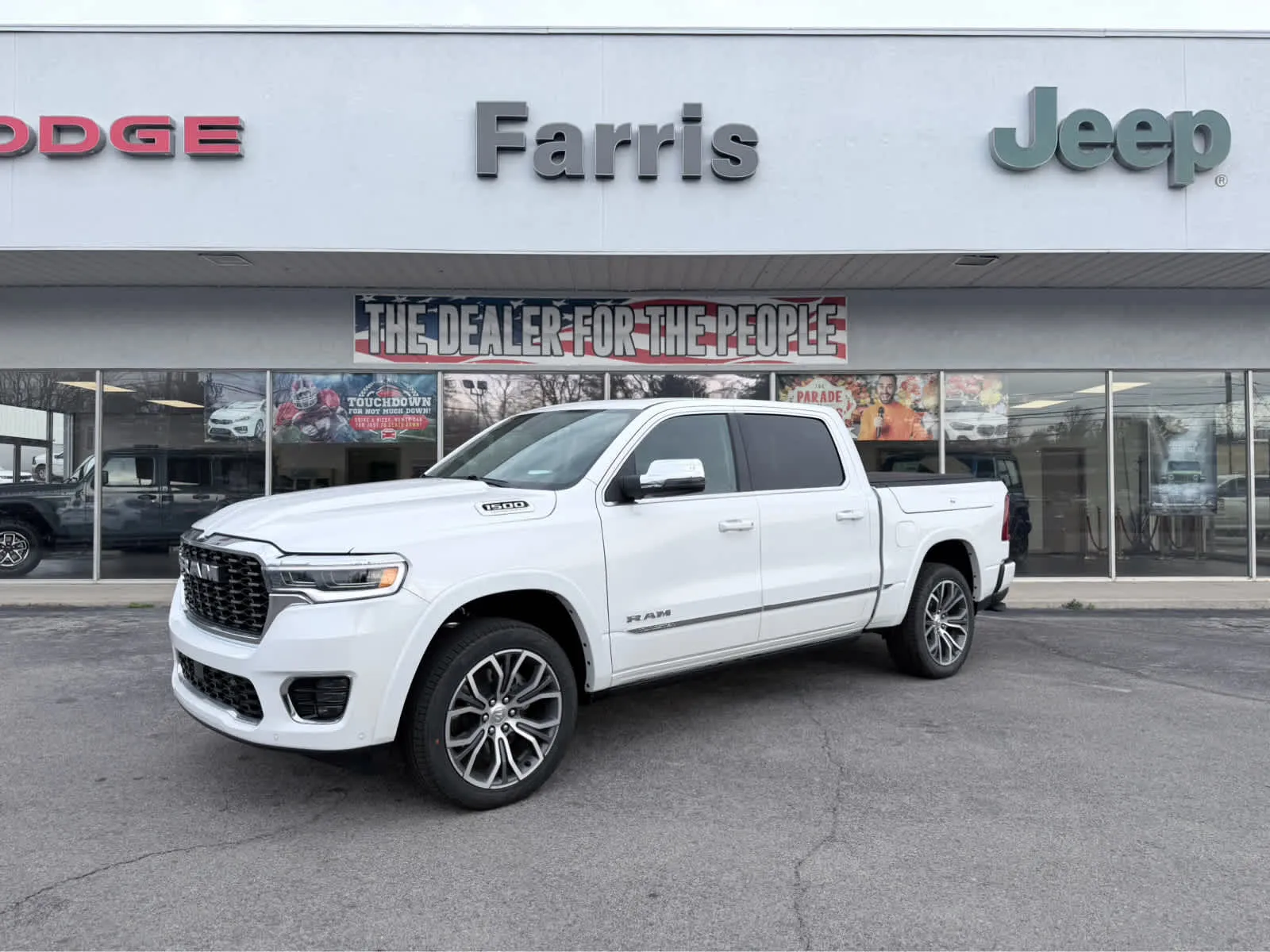 White 2026 Ram 1500 Tungsten for sale in Morristown, TN