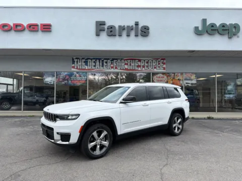 White 2022 Jeep Grand Cherokee L Limited for sale in Morristown, TN