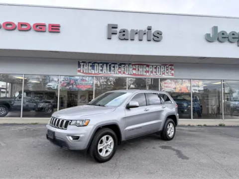 Silver 2017 Jeep Grand Cherokee Laredo for sale in Morristown, TN