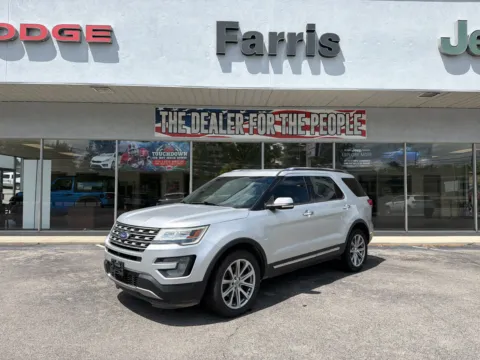 Silver 2017 Ford Explorer Limited for sale in Morristown, TN