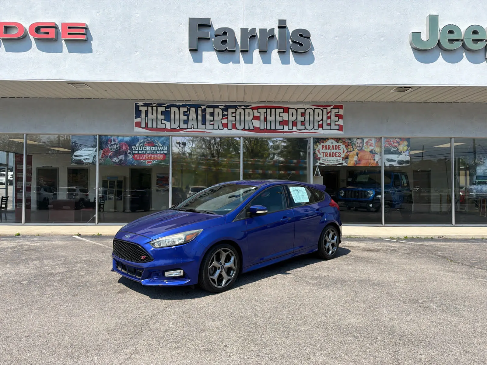 Blue 2015 Ford Focus ST for sale in Morristown, TN