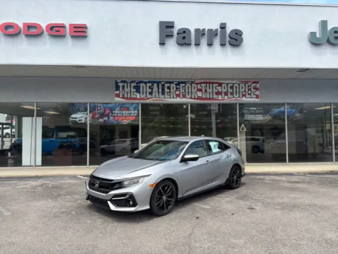 Silver 2021 Honda Civic Hatchback Sport for sale in Morristown, TN