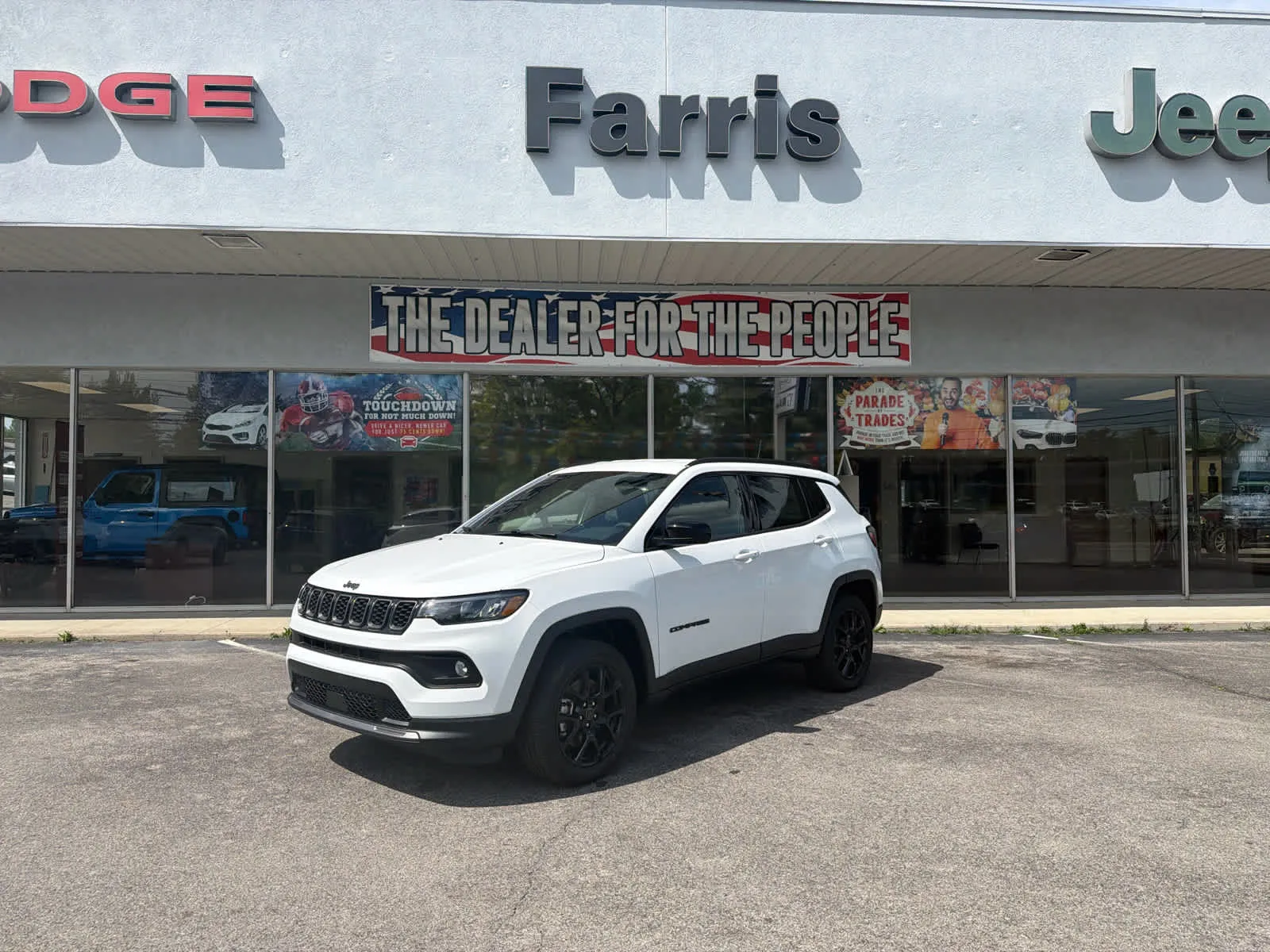 White 2026 Jeep Compass Latitude Altitude for sale in Morristown, TN