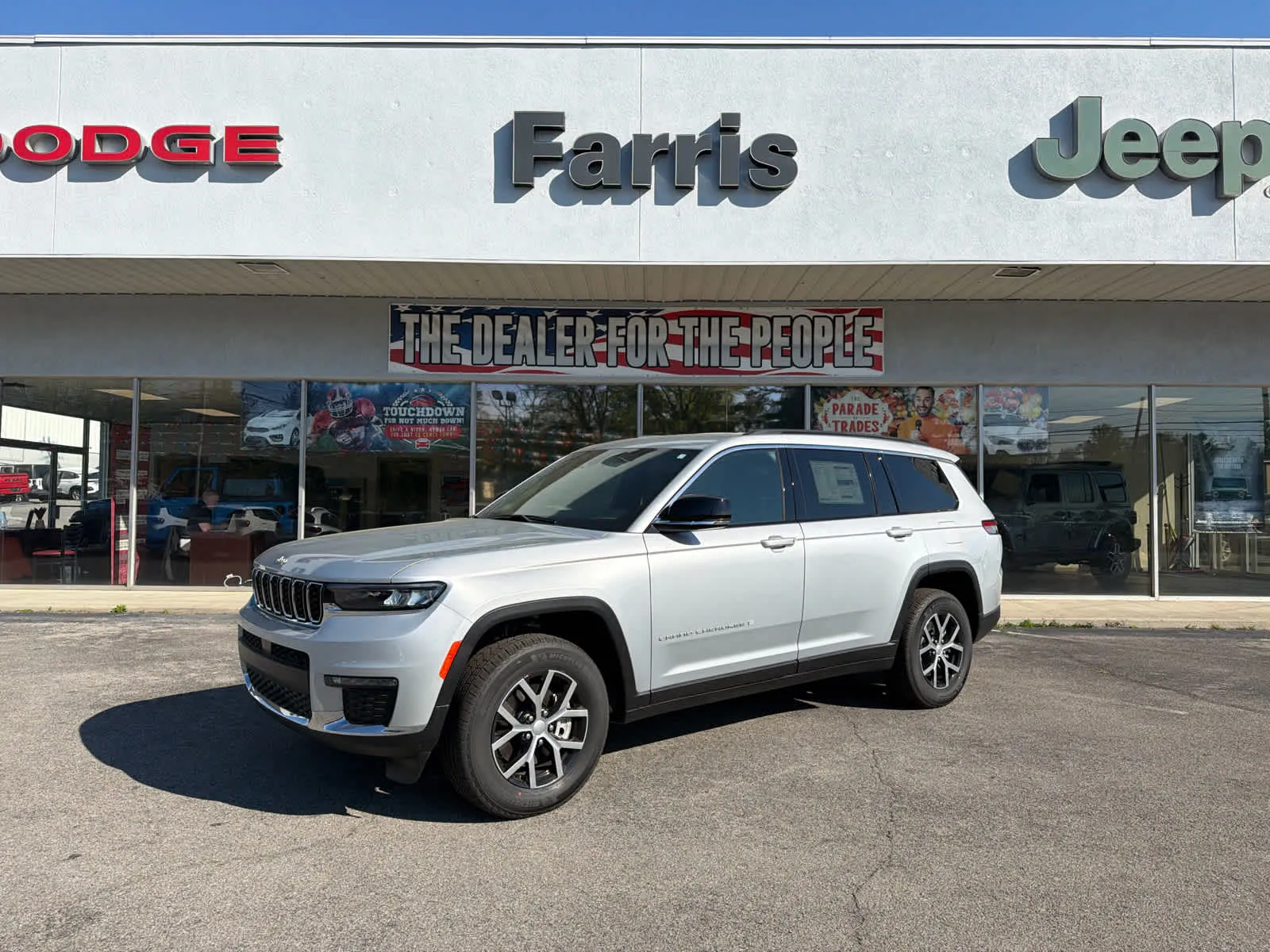 Silver 2025 Jeep Grand Cherokee L Limited for sale in Morristown, TN