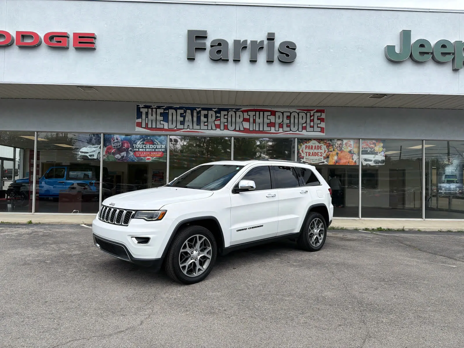 White 2020 Jeep Grand Cherokee Limited for sale in Morristown, TN