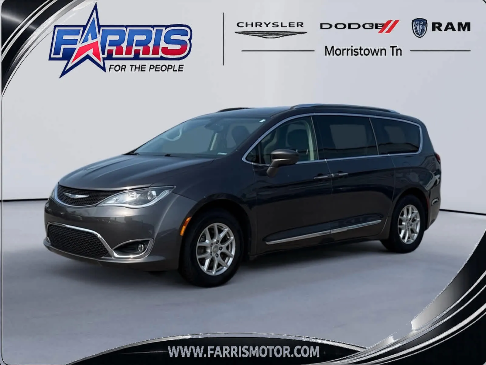 Gray 2020 Chrysler Pacifica Touring L for sale in Morristown, TN