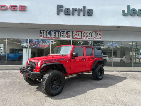 Red 2017 Jeep Wrangler Unlimited Sport for sale in Morristown, TN