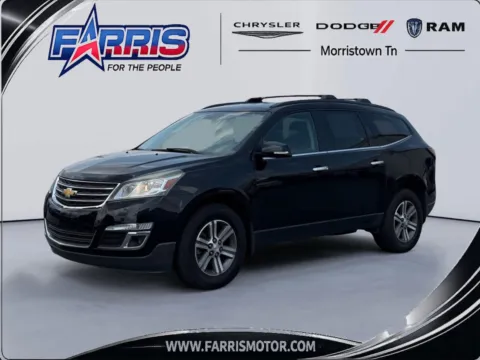 Black 2017 Chevrolet Traverse LT for sale in Morristown, TN