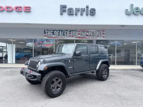 Gray 2017 Jeep Wrangler Unlimited Rubicon Recon for sale in Morristown, TN