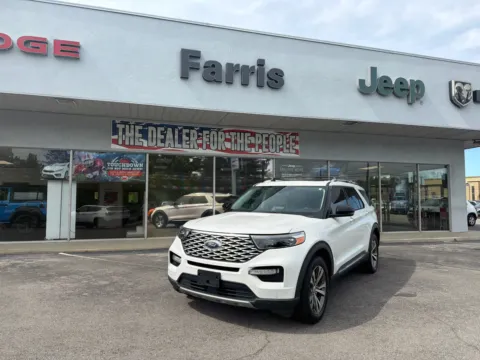 Photos of 2020 Ford Explorer Platinum for sale in Morristown, TN at Farris Jeep - Morristown
