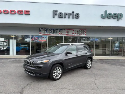 Gray 2016 Jeep Cherokee Limited for sale in Morristown, TN