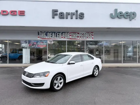 White 2013 Volkswagen Passat SE for sale in Morristown, TN