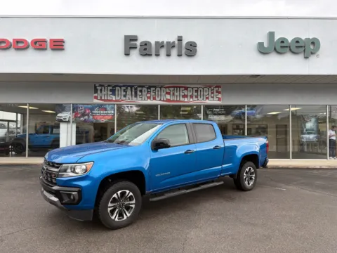 Blue 2021 Chevrolet Colorado 4WD Z71 for sale in Morristown, TN