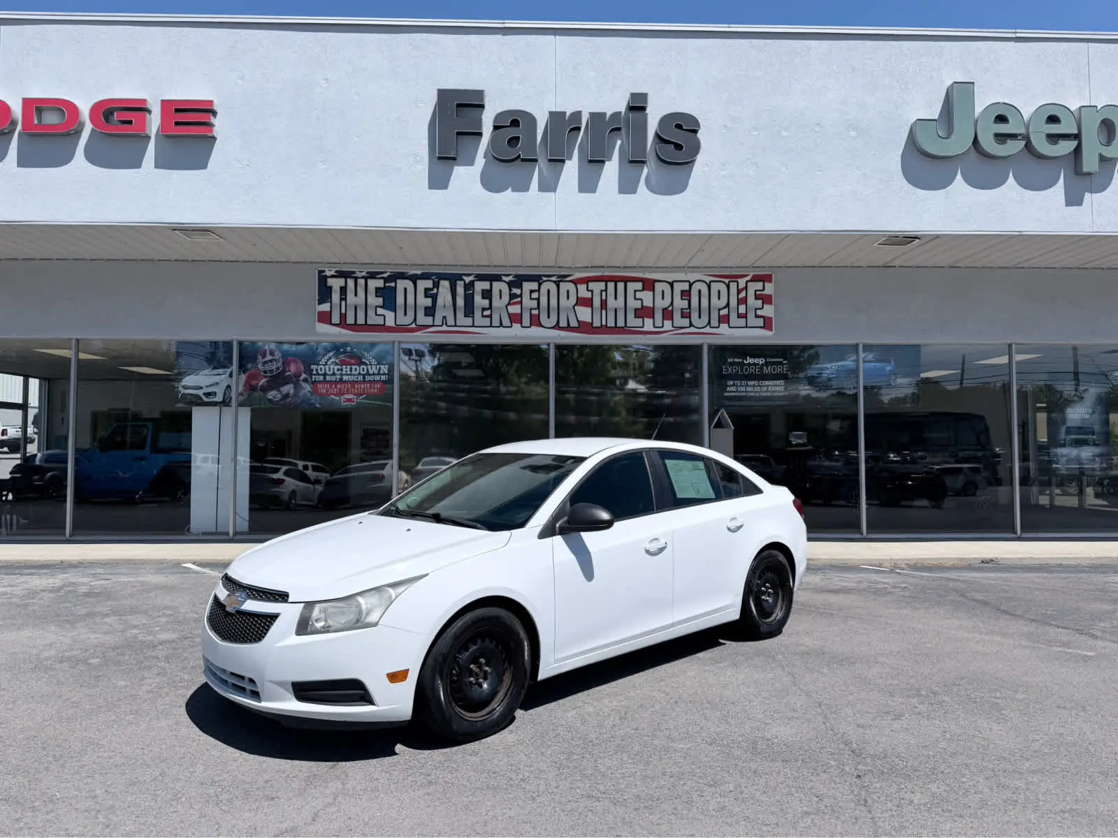 White 2014 Chevrolet Cruze LS for sale in Morristown, TN