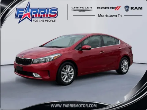 Red 2017 Kia Forte S for sale in Morristown, TN