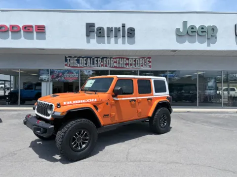 Orange 2026 Jeep Wrangler Rubicon X for sale in Morristown, TN