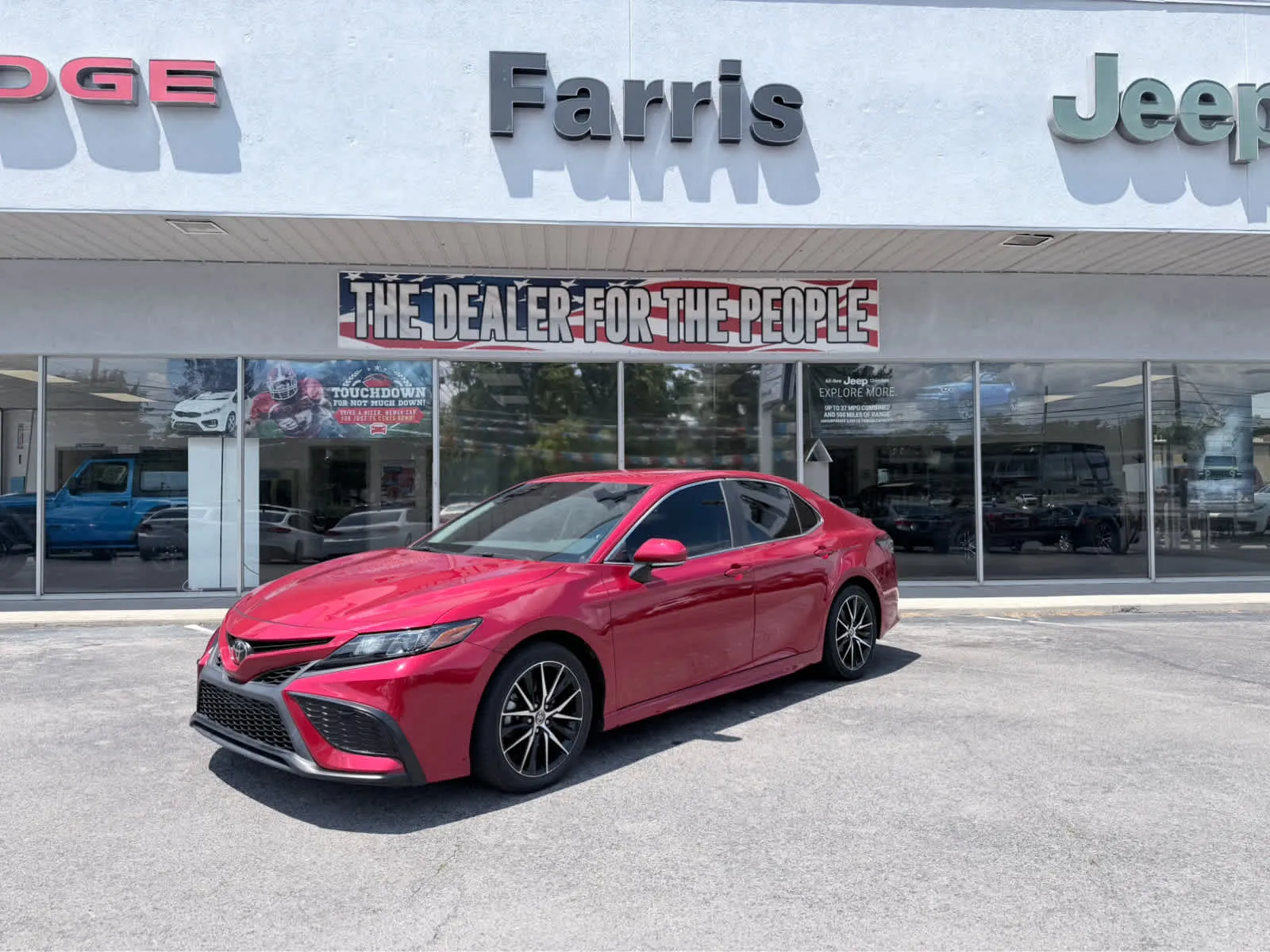 Red 2022 Toyota Camry SE for sale in Morristown, TN