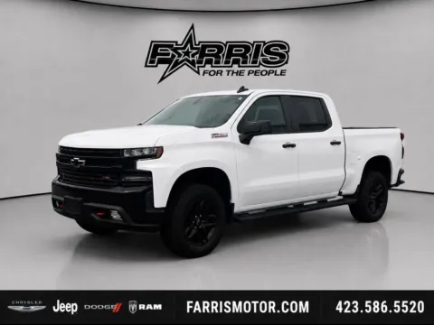White 2021 Chevrolet Silverado 1500 LT Trail Boss for sale in Morristown, TN