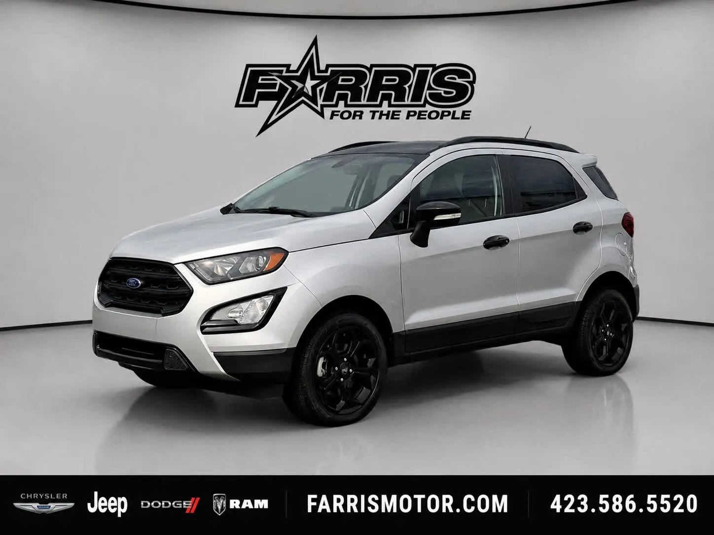 Silver 2021 Ford EcoSport SES for sale in Morristown, TN