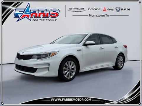 White 2017 Kia Optima LX for sale in Morristown, TN