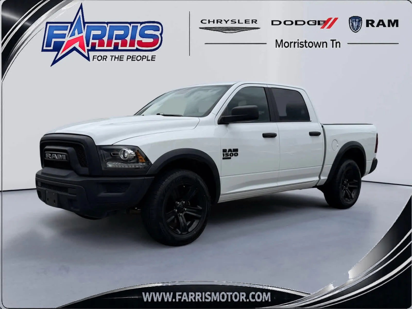White 2024 Ram 1500 Classic Warlock for sale in Morristown, TN