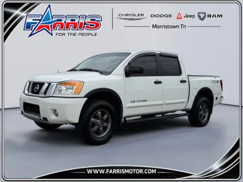 White 2014 Nissan Titan PRO-4X for sale in Morristown, TN