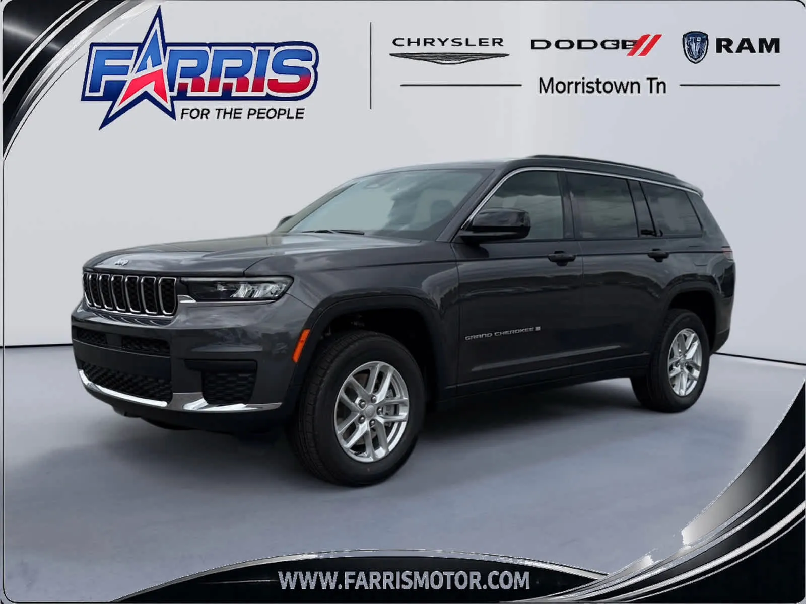 Gray 2026 Jeep Grand Cherokee L Laredo X for sale in Morristown, TN