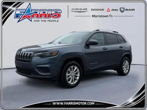 Blue 2020 Jeep Cherokee Latitude for sale in Morristown, TN