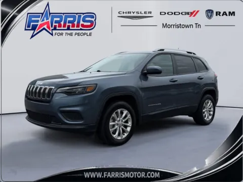 Blue 2020 Jeep Cherokee Latitude for sale in Morristown, TN